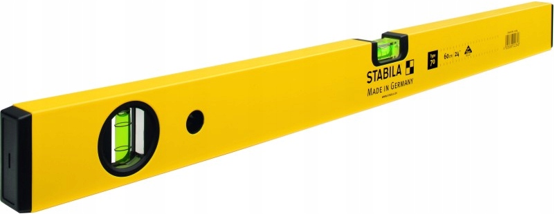 Hliníková vodováha 2 injekčné liekovky Stabila 70 30 cm