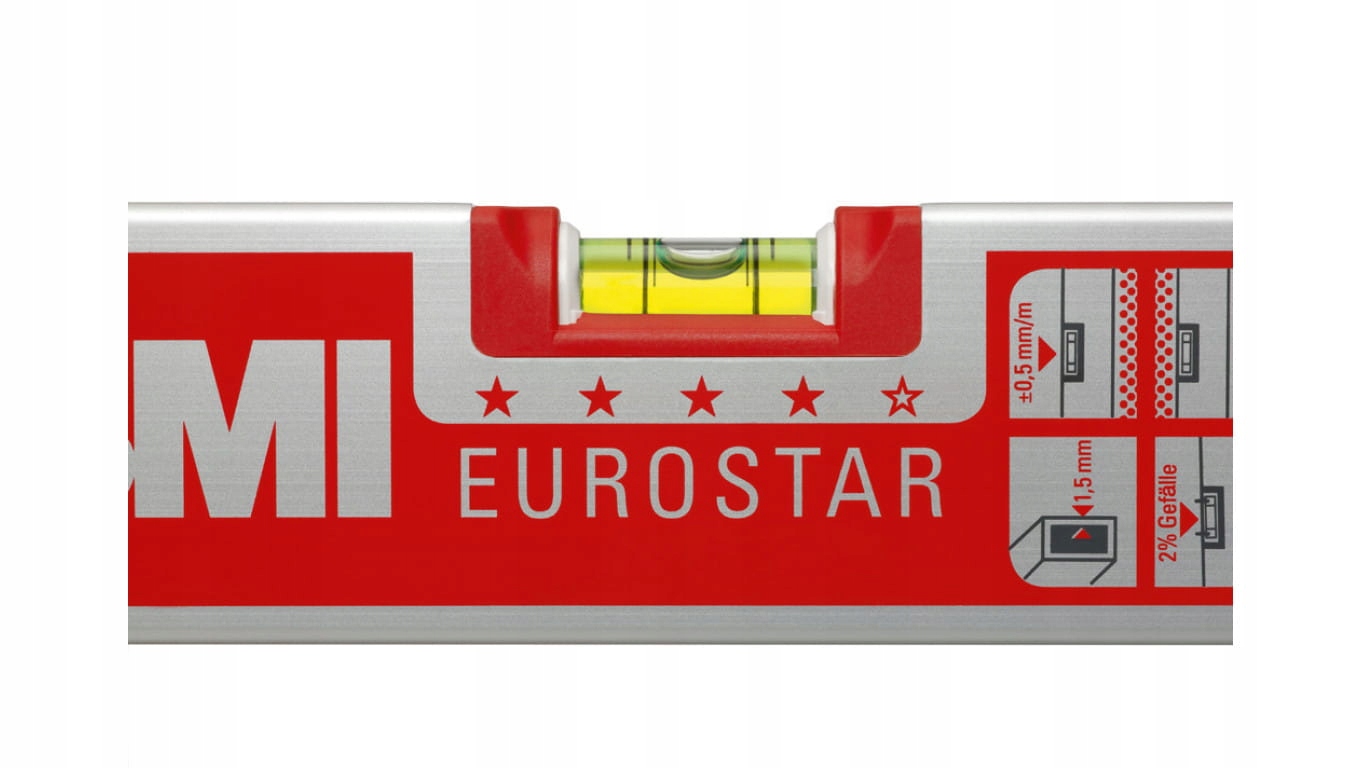 Hliníková vodováha BMI EUROSTAR 60 cm