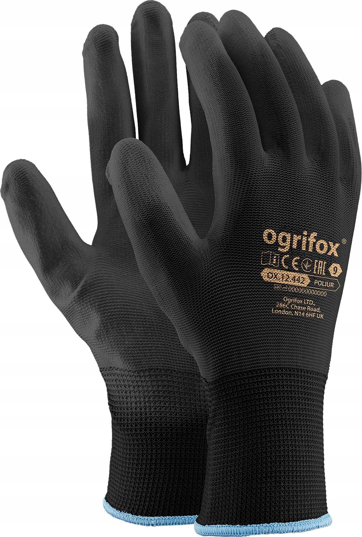 Ogrifox OX-POLIUR BB 10 rukavice veľkosť 10 - XL 100 párov