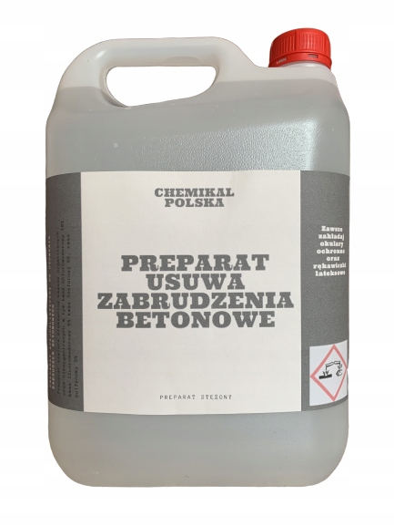 Prípravok na odstránenie betónu, mált a cementu 5 L