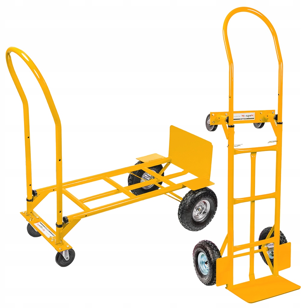 Prepravný vozík MŁYNARKA 2v1 EXPANDABLE skladový fúrik 250KG Mega-M