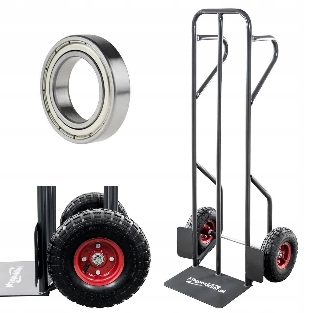 Prepravný vozík Mega-M MPP000405 čierny 200 kg