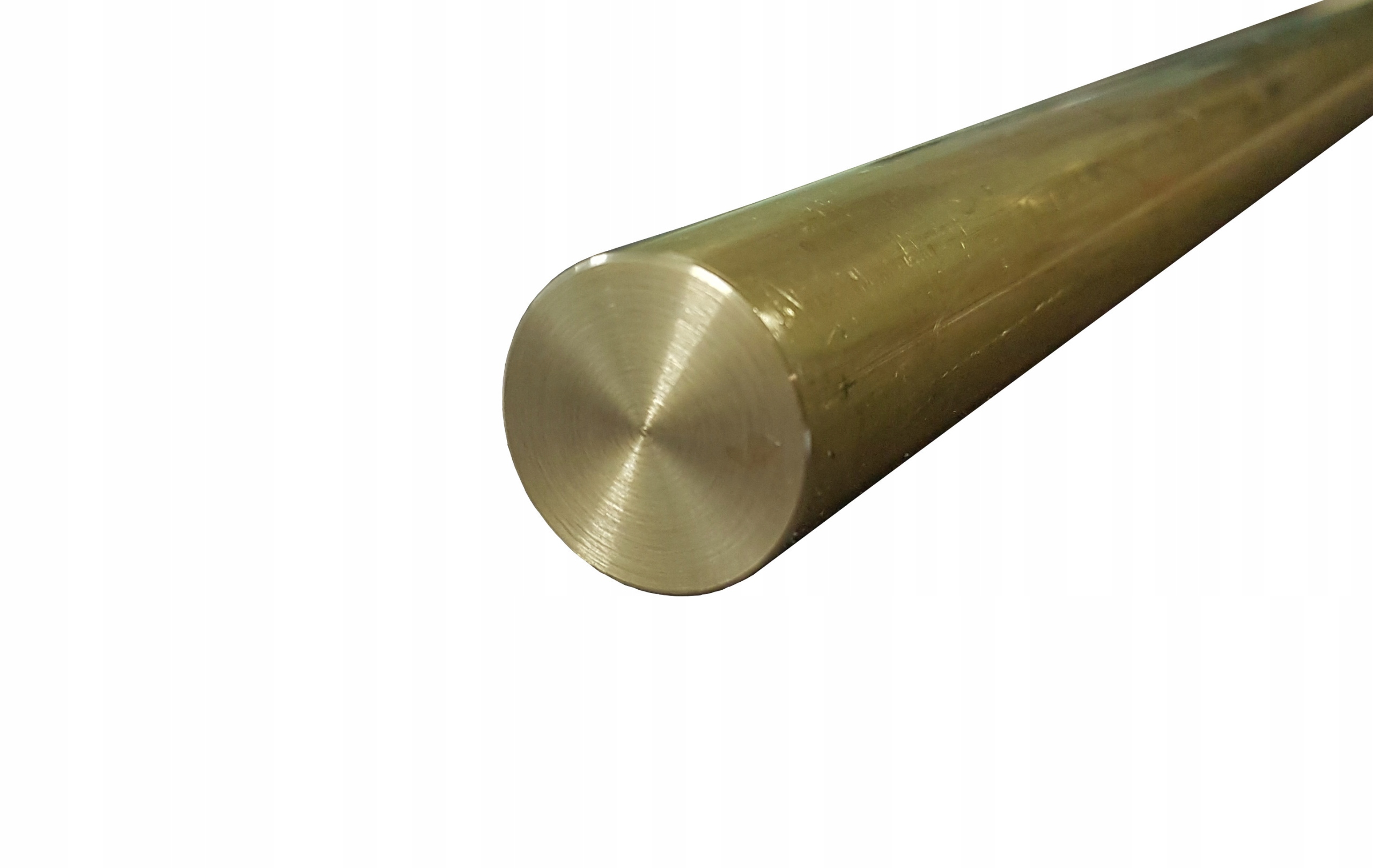 Mosadzná tyč, priemer 55 mm, mosadzný hriadeľ 10 cm MO58