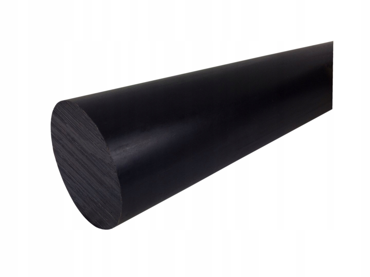 Polyamidová tyč, kladka fi 150x50mm PA6 + MoS2 čierna