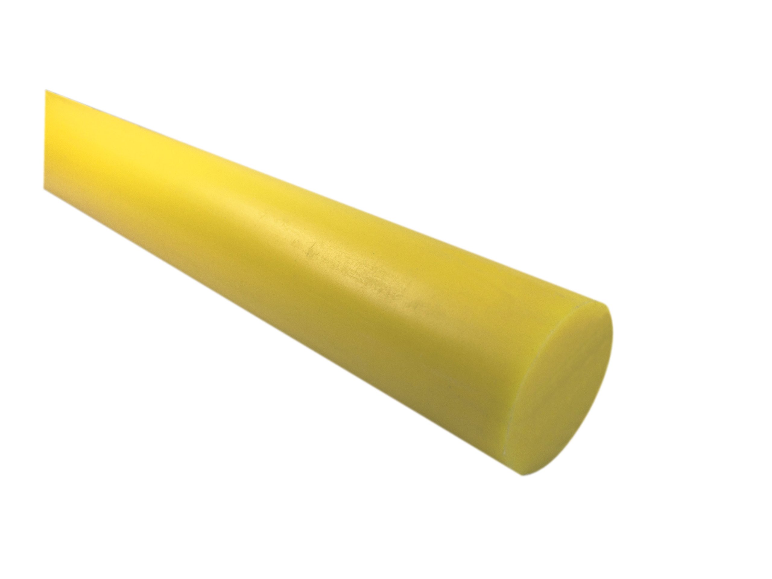 Polyamidová tyč, priemer 80x100mm PA6-G žltá