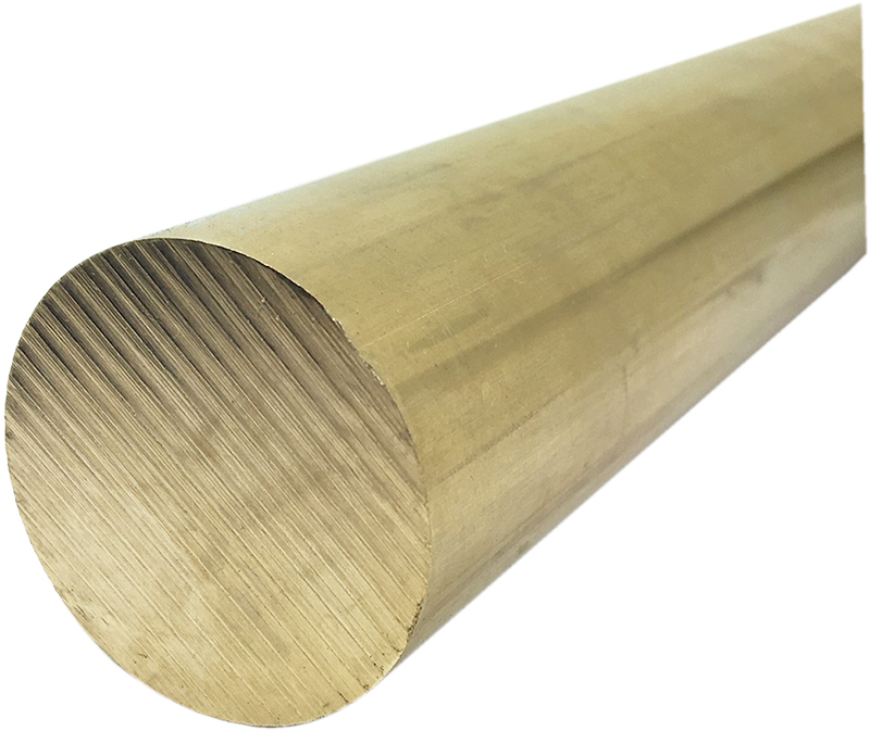 Mosadzná kladková tyč fi30, dĺžka 100 mm (10 cm)