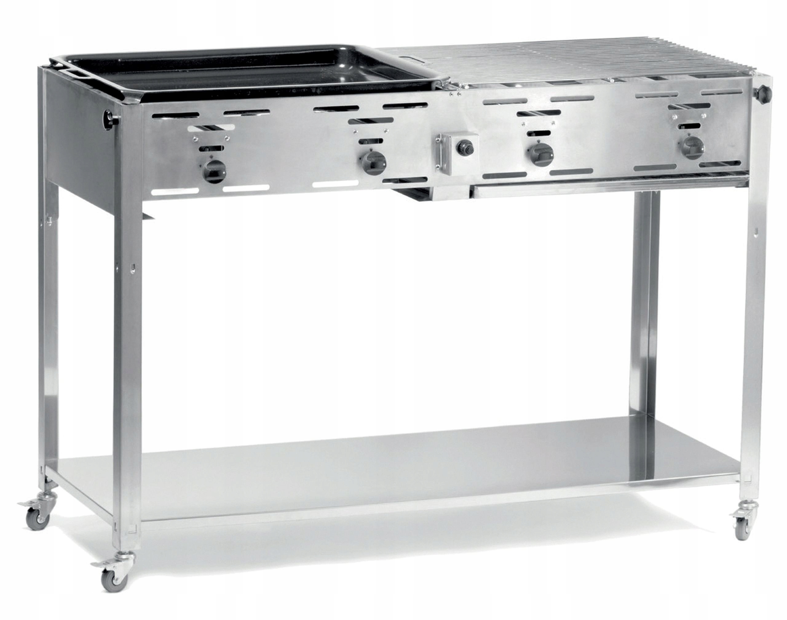 Profesionálny plynový gril HENDI, 4 horáky, 22 kW