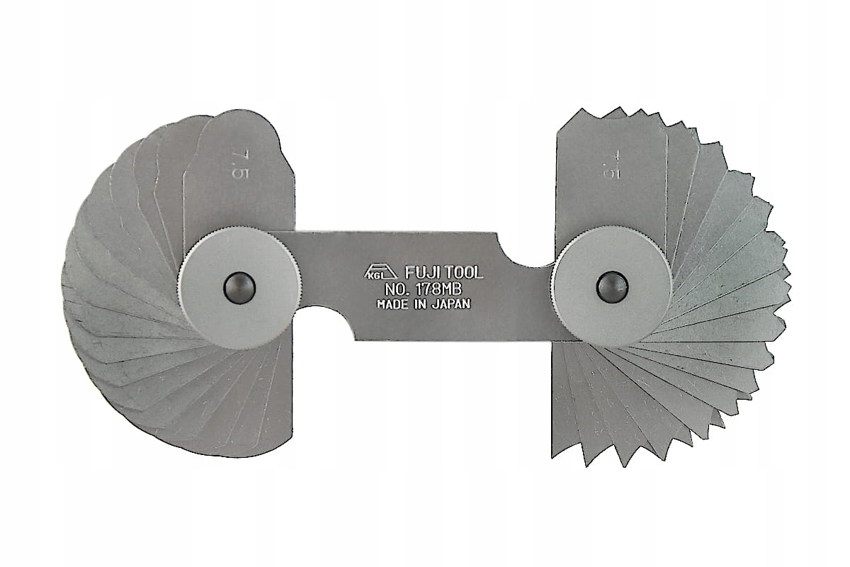 Fuji Tool 15.5-25 Radius Gauge