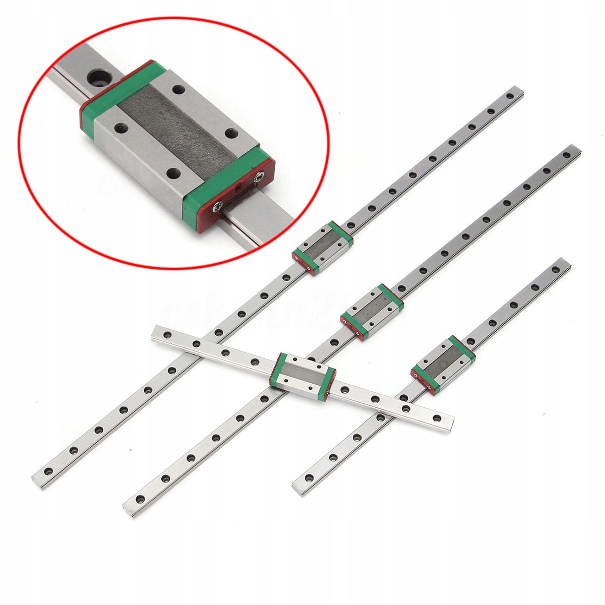 Lineárna vodiaca lišta MGN12H 800 mm Reprap CNC