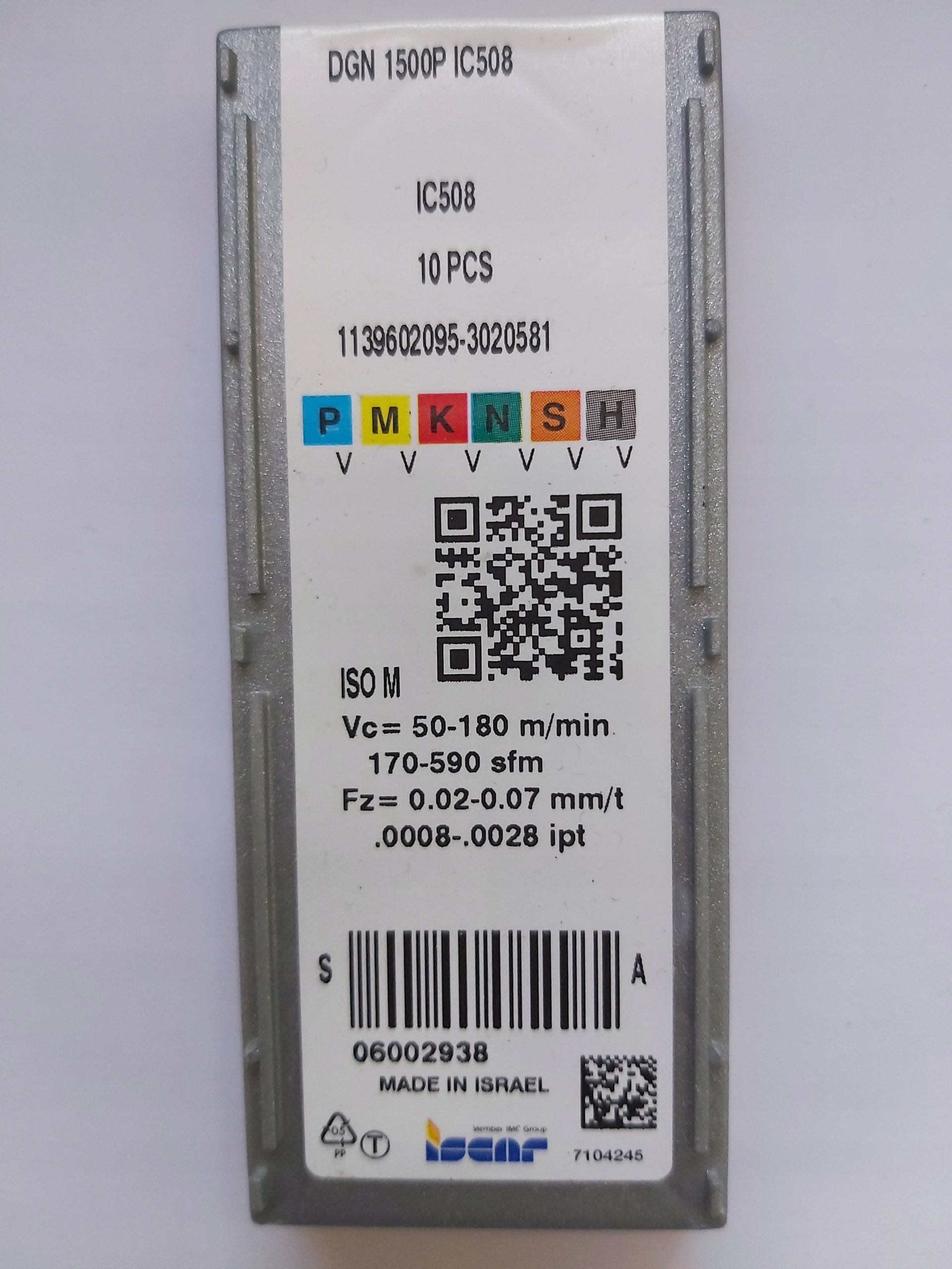 Rezačka DGN 1500P IC508 ISCAR