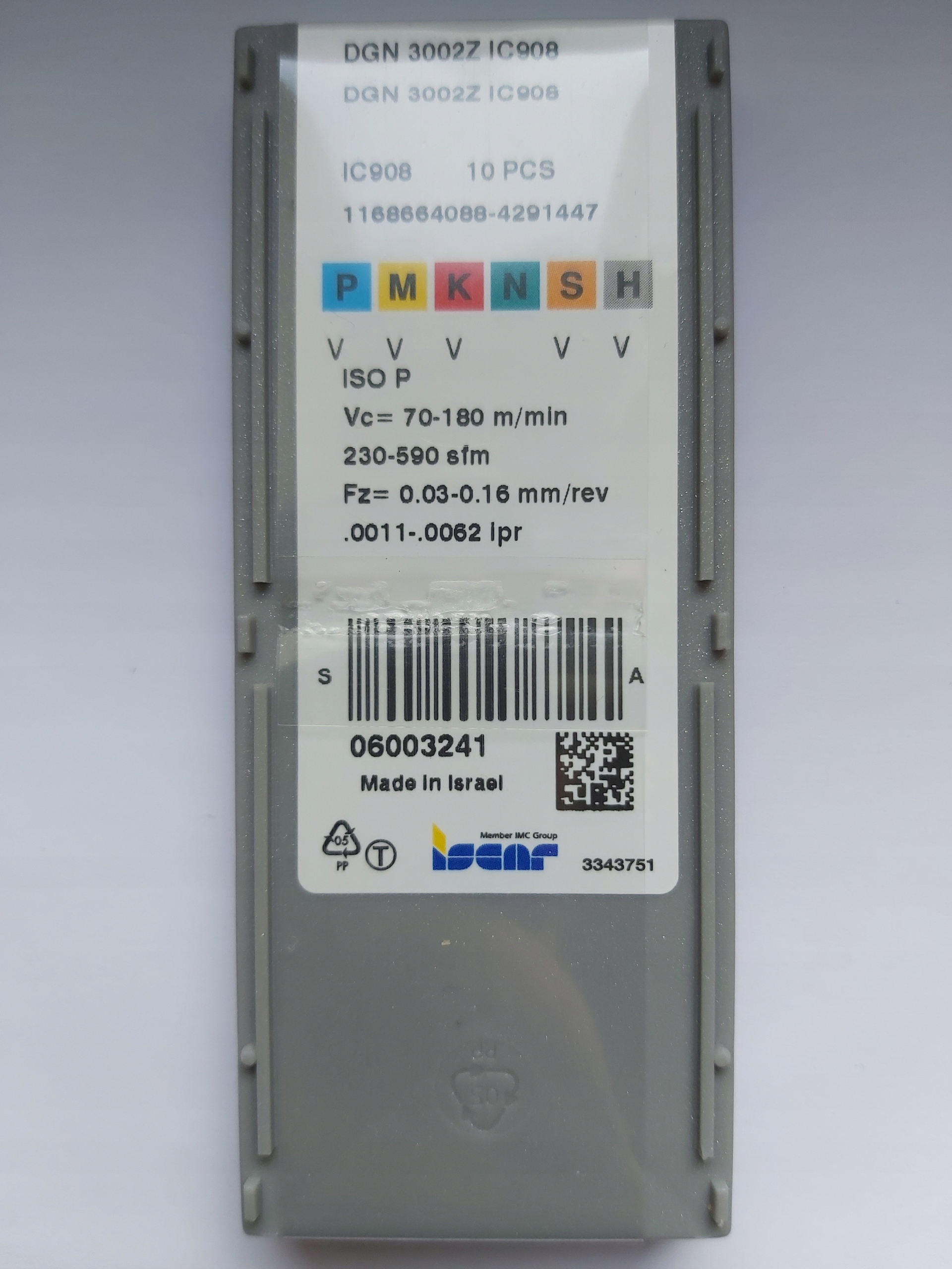 Fréza DGN 3002Z IC908 ISCAR