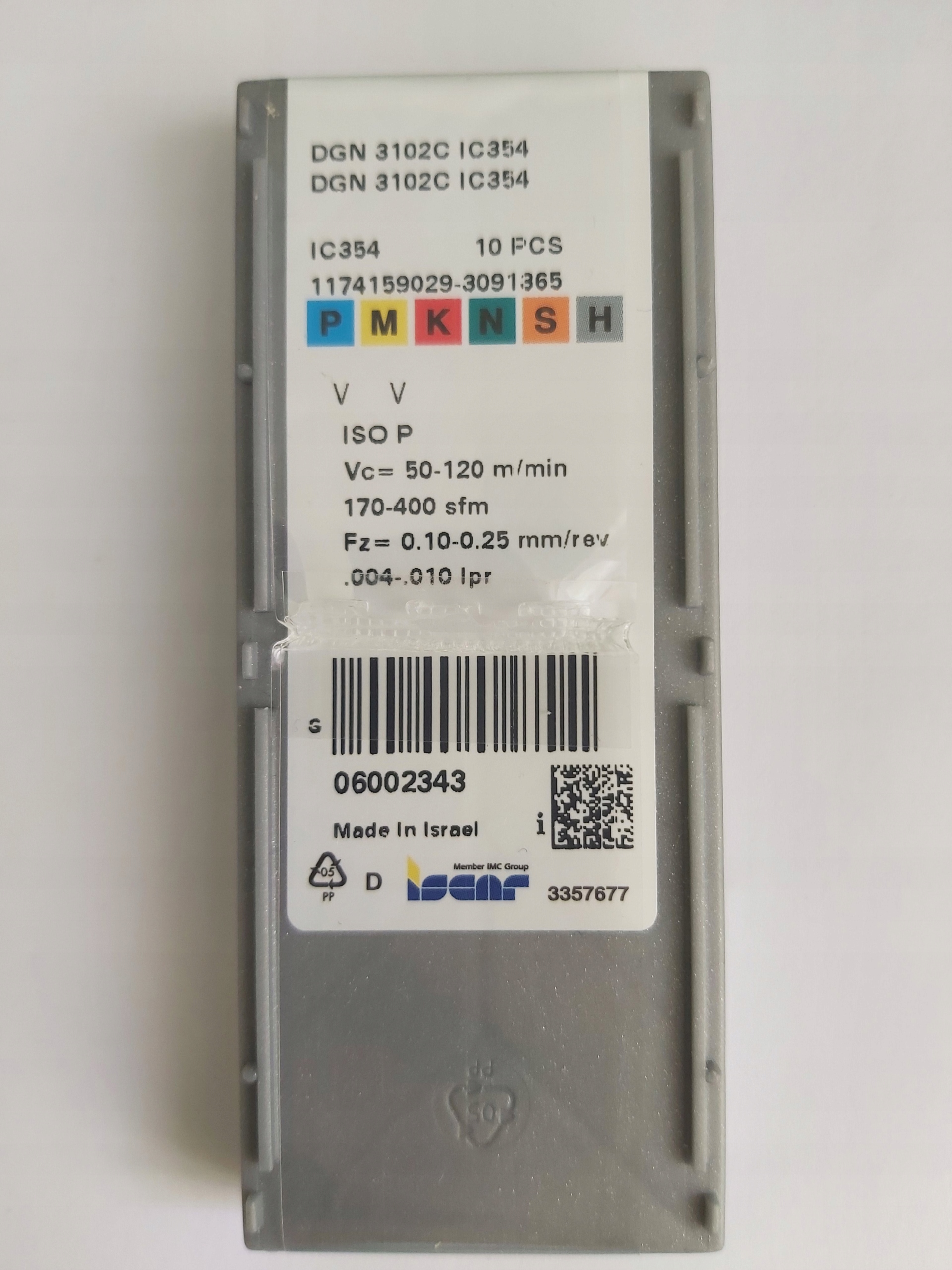 Rezačka DGN 3102C IC354 ISCAR