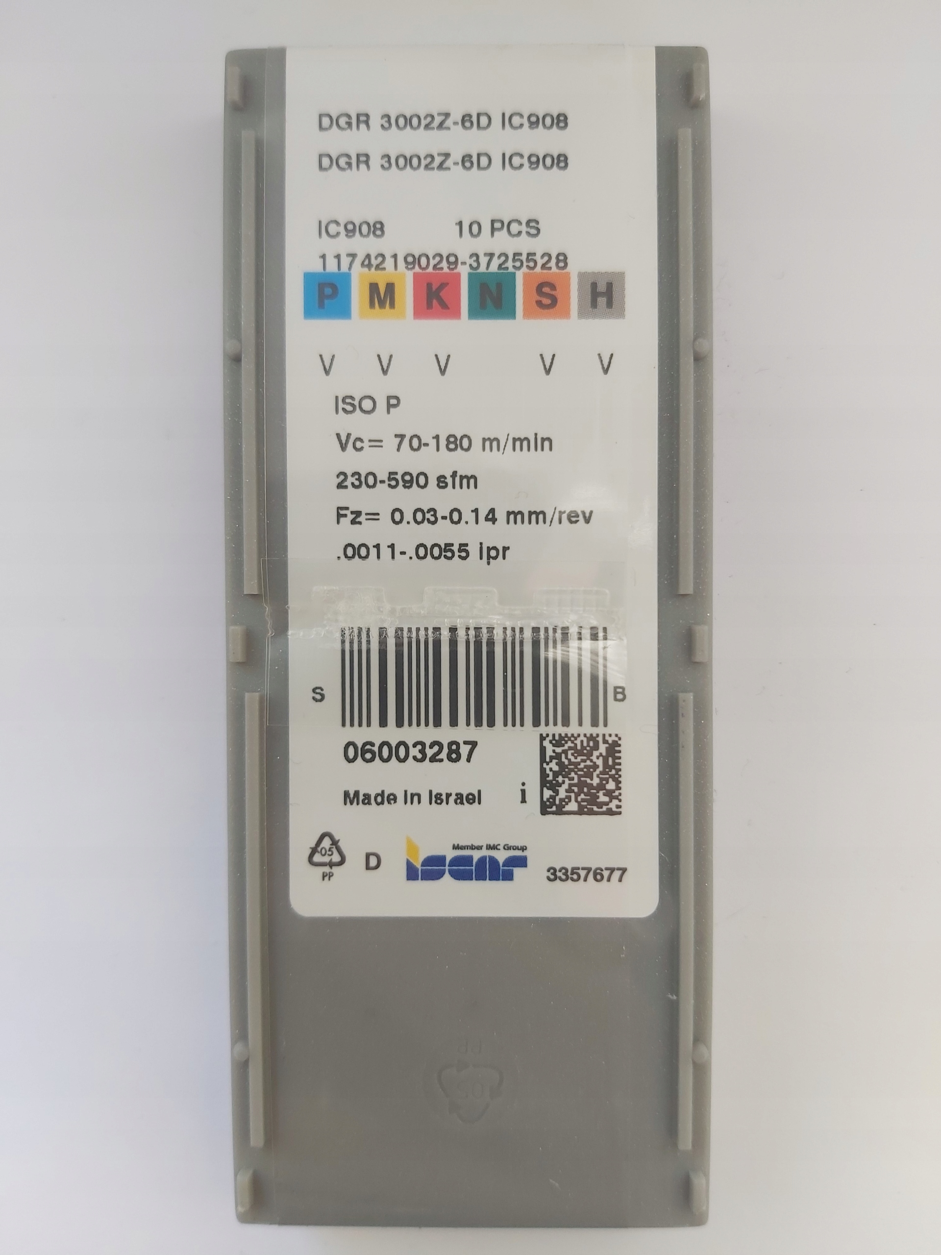 Fréza DGR 3002Z-6D IC908 ISCAR