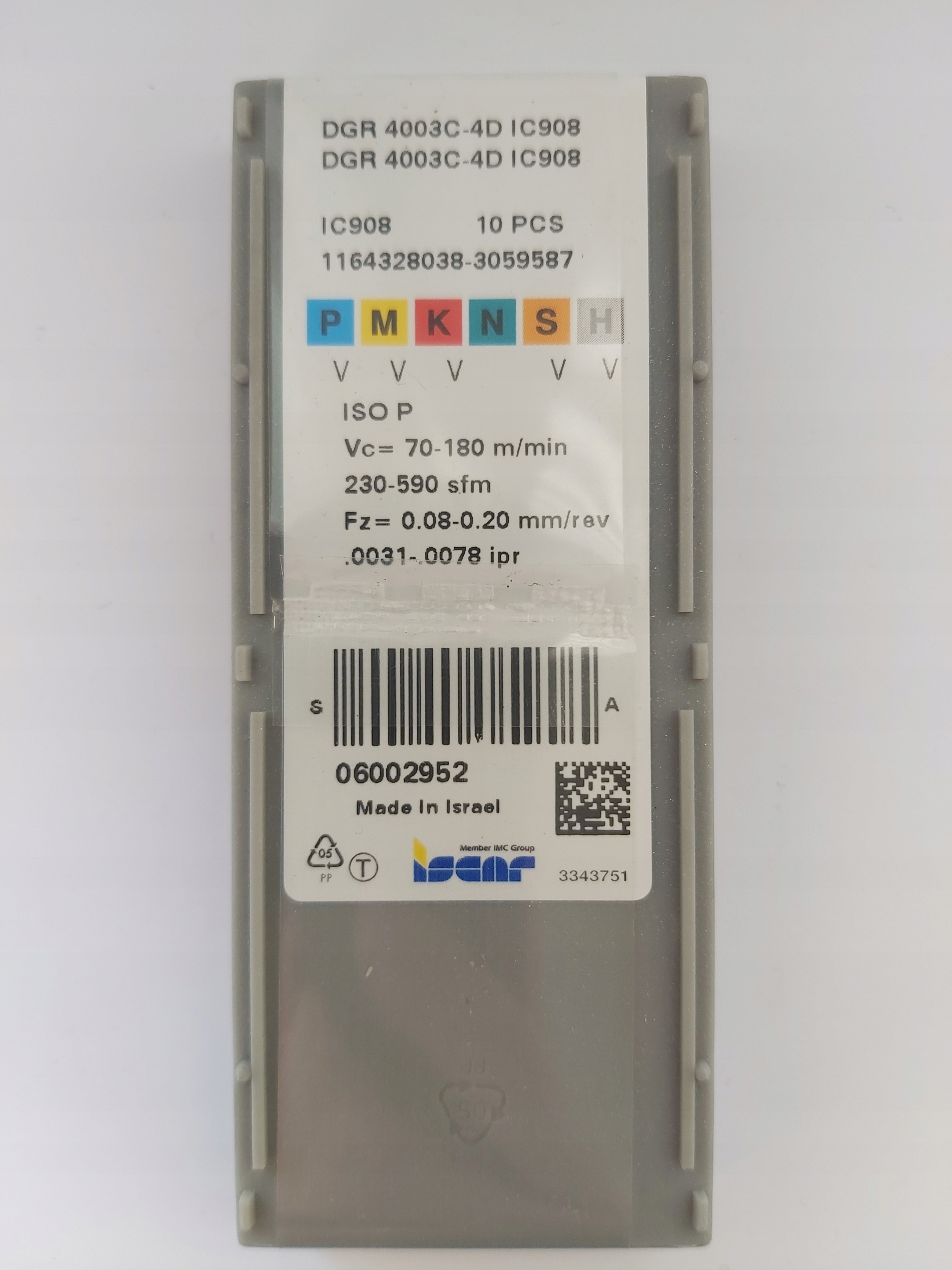 Fréza DGR 4003C-4D IC908 ISCAR