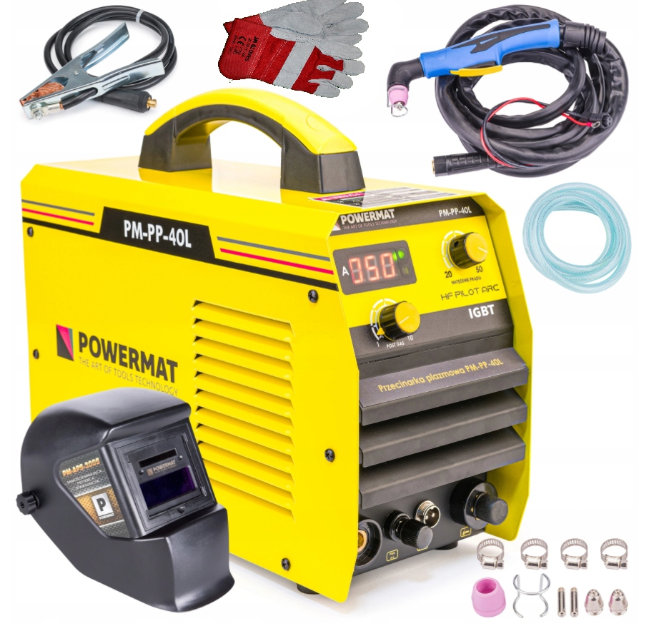 Plazmový rezač Plazma 40A 230V 12mm Sada