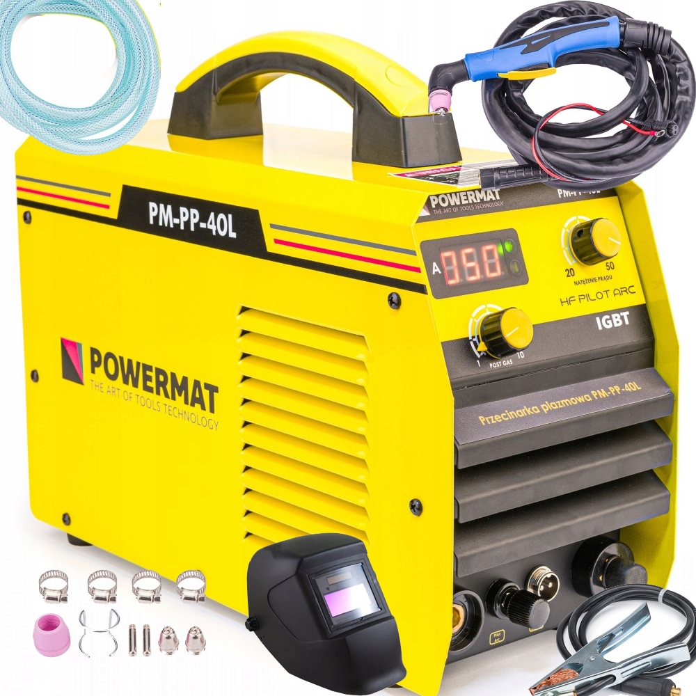 Plazmový rezač Plazma 40A 230V 15mm MASKA