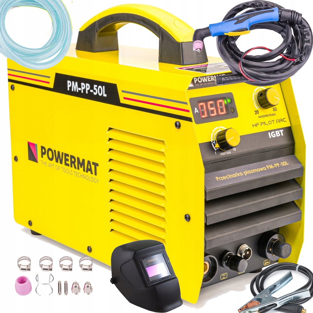 Plazmový rezač Plazma 50A 230V 15mm MASKA