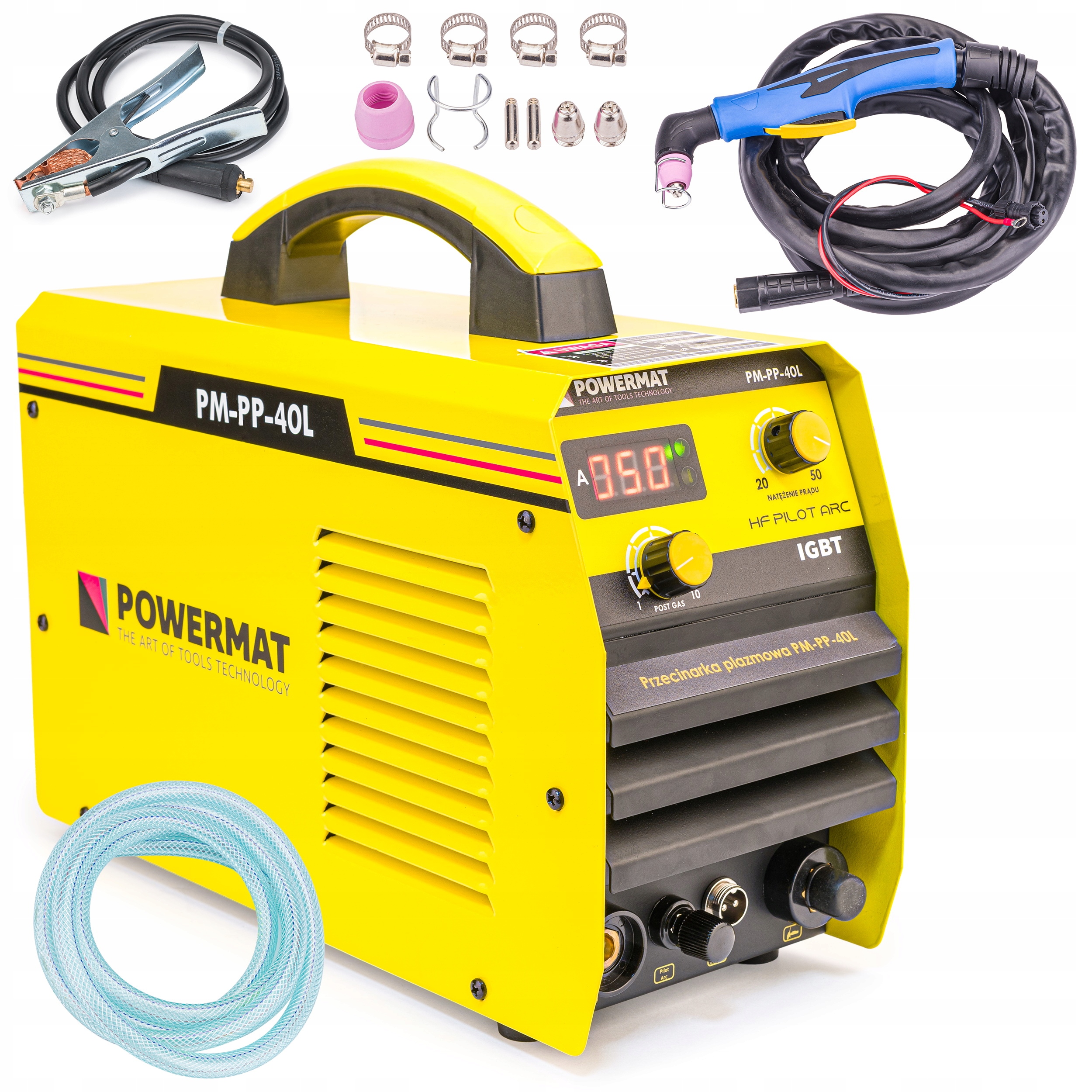 Plazmový rezač Plazma 40A 230V 12mm CUT igbt