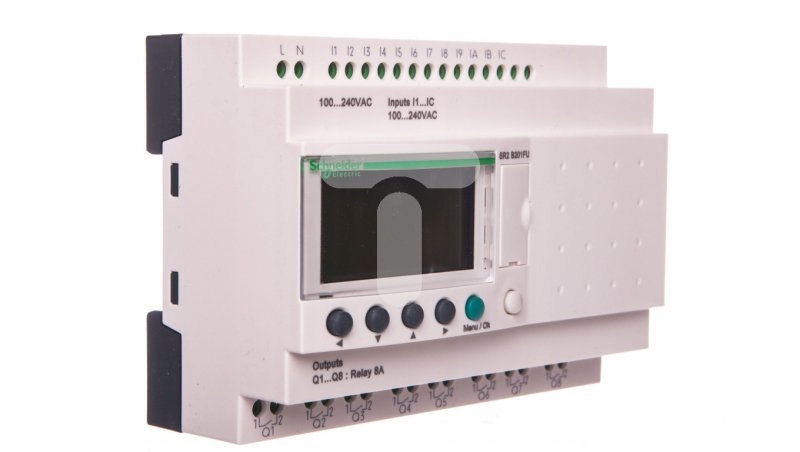 Programovateľné relé 12W, 8V 240V AC RTC / LCD ZEL