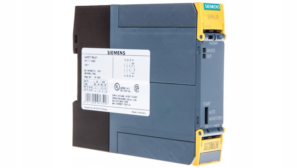 Bezpečnostné relé 3Z 1R 110-240V AC / DC