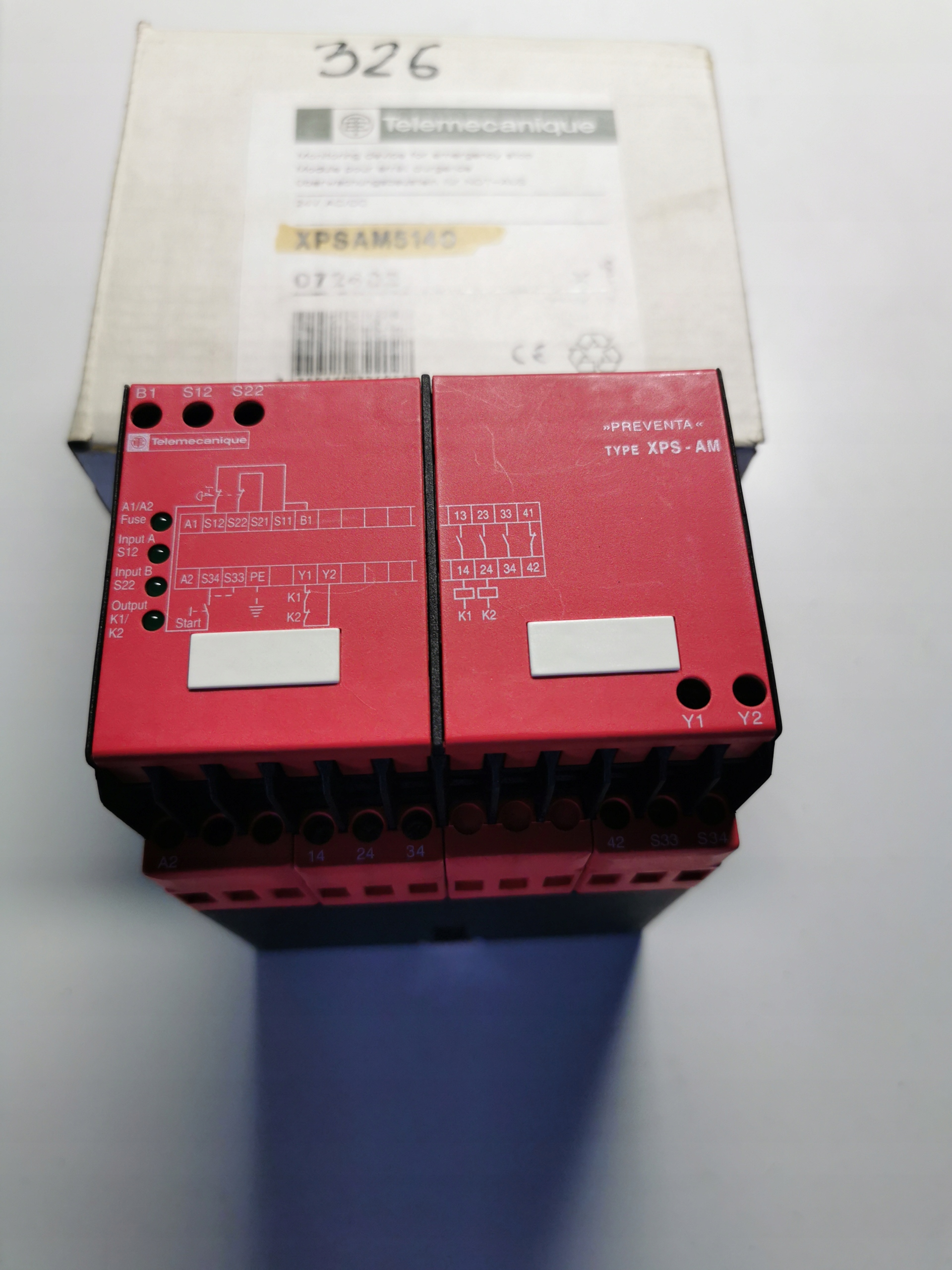 Bezpečnostné relé XPSAM5140 XPS-AM