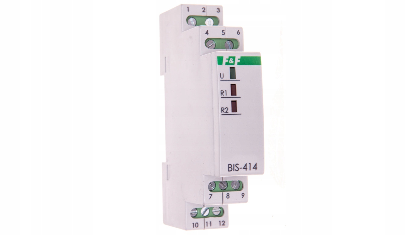 Bistabilné relé 2 NO 16A, zapínanie 230 VAC BIS-414