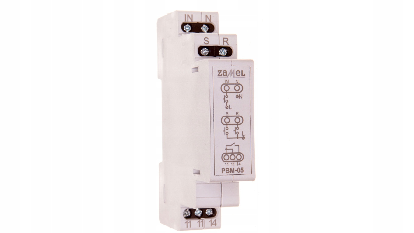 Beznapäťové bistabilné relé 230V AC PBM-05