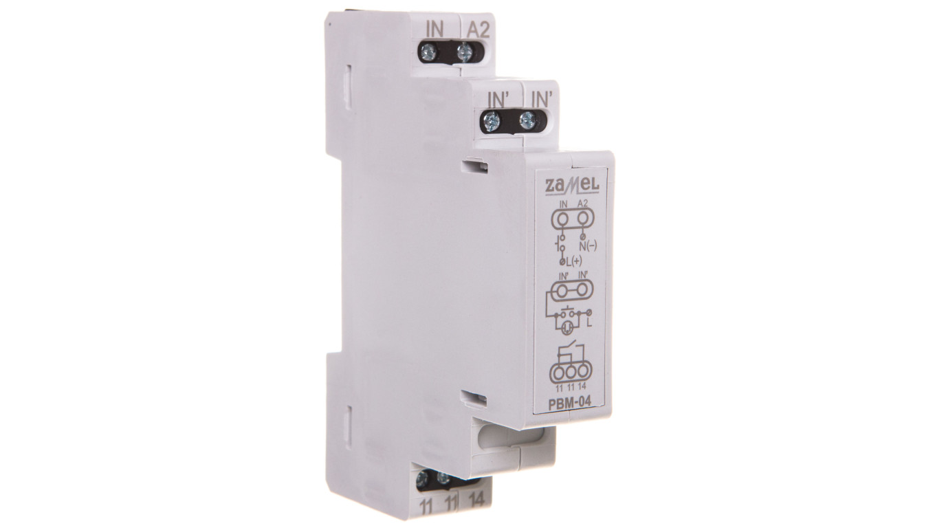 Napäťové bistabilné relé 12-230V AC / DC PBM