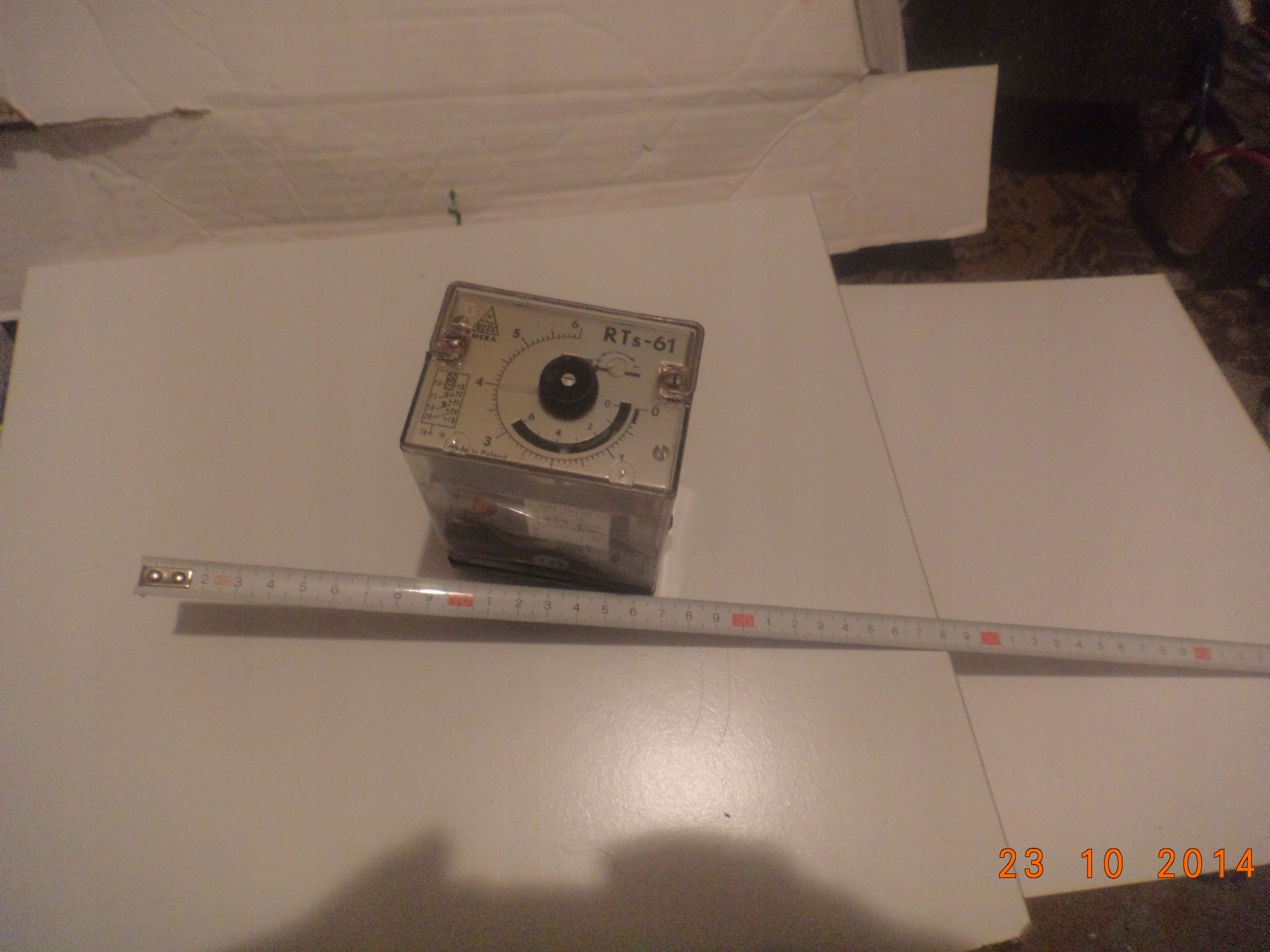 Časové relé RTs-61, (220 V ~), presné, skontrolované
