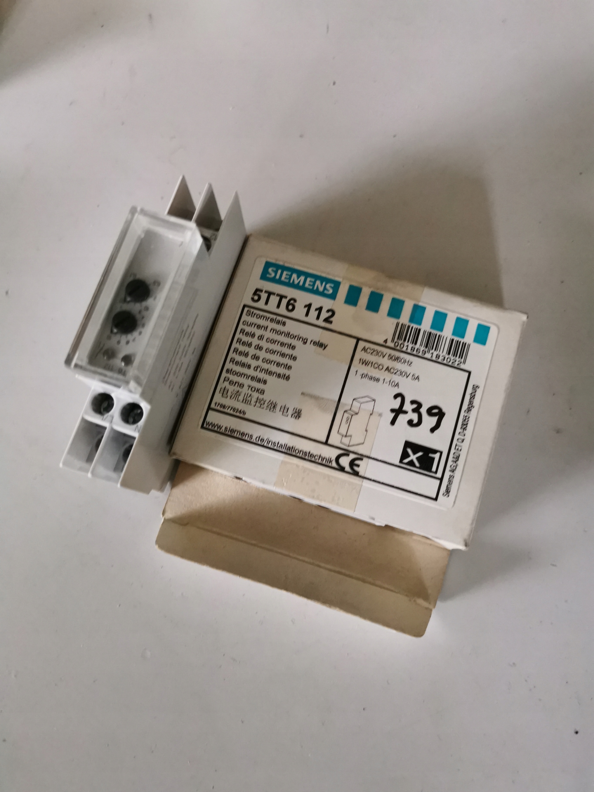 Časové relé SIEMENS 5TT6 112 5TT6112