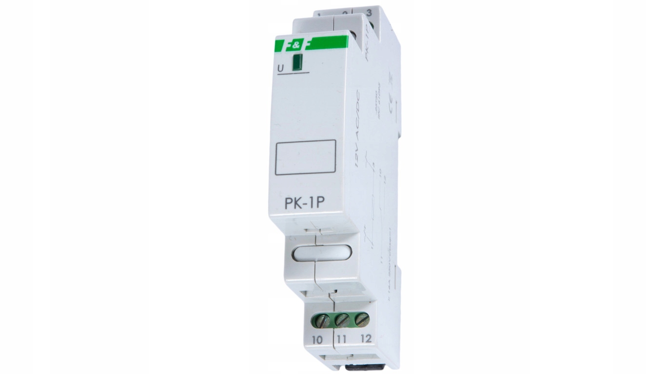 Elektromagnetické relé 1P 16A 12V AC / DC PK-