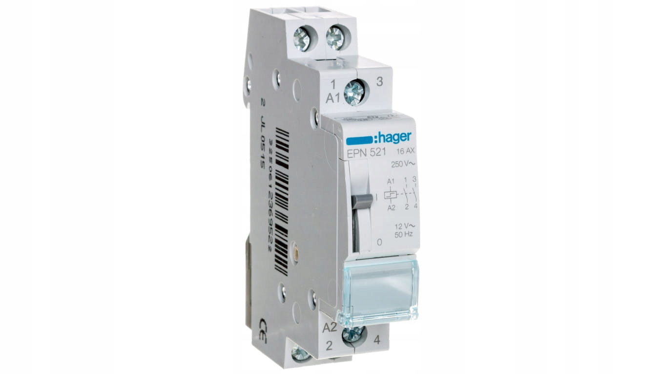 Impulzné relé 16A 12V AC 2Z EPN521