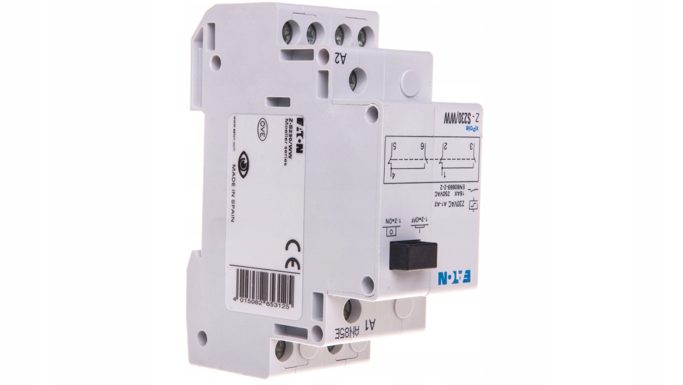Impulzné relé 16A 230V AC 2P Z-S230 / WW 2653