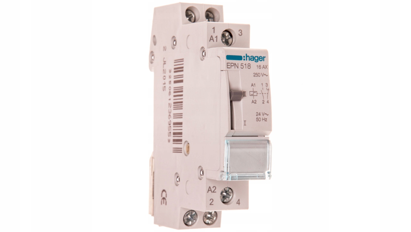 Impulzné relé 16A 24V AC 12V DC 1Z 1R EPN51