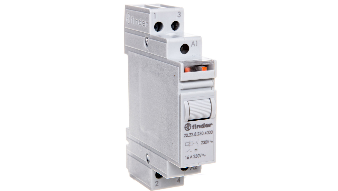 Impulzné relé 2 NO 16A 230V AC 20.22.8.230.40