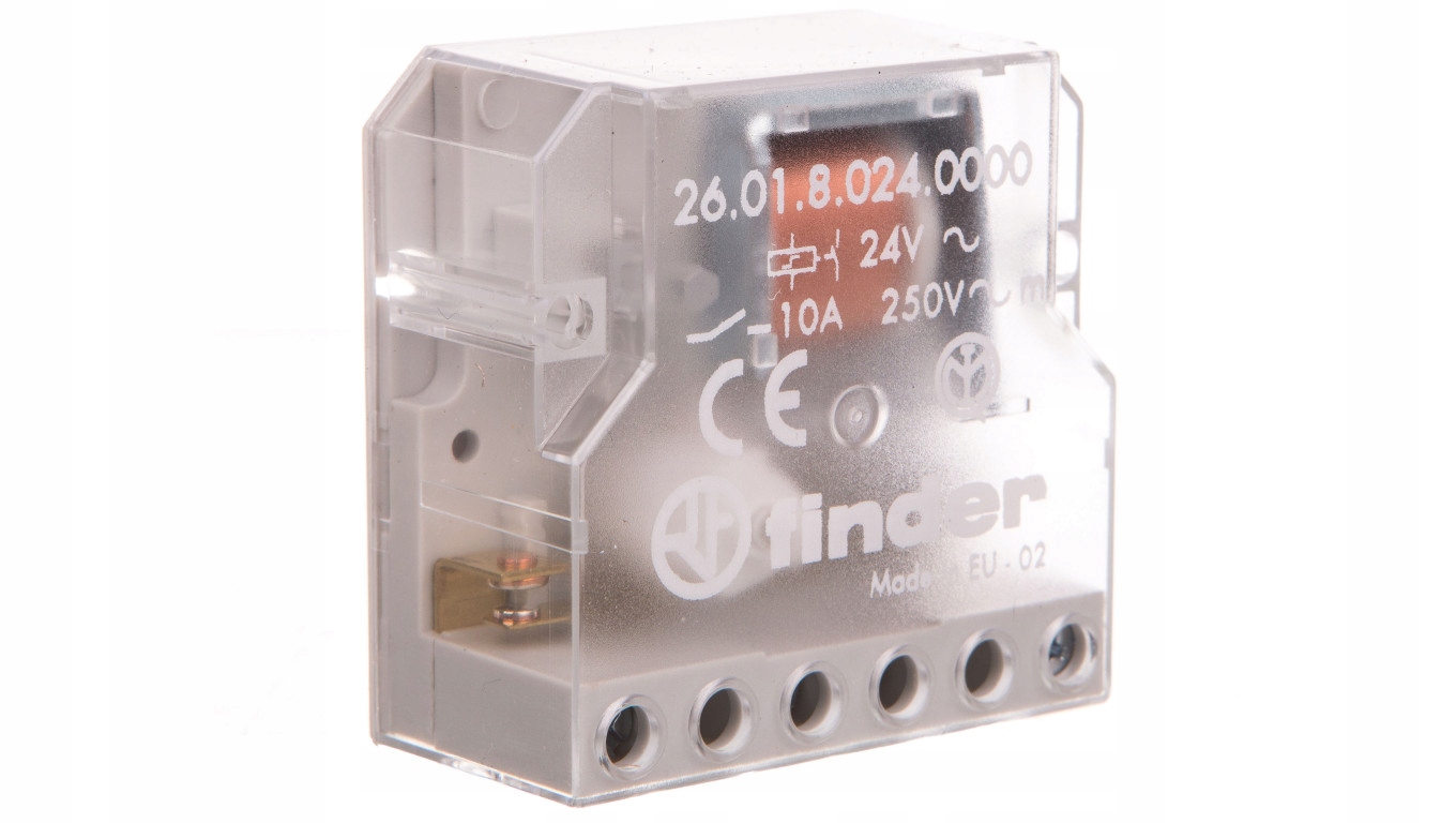 Impulzné / krokové relé / 1 NO 10A 250V, 24V AC
