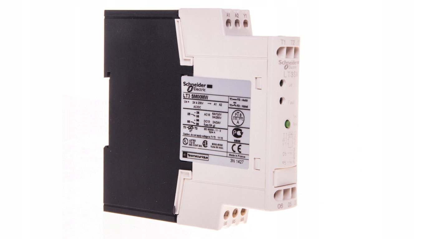 Relé pre reguláciu teploty 2P 24-230V AC / DC L.