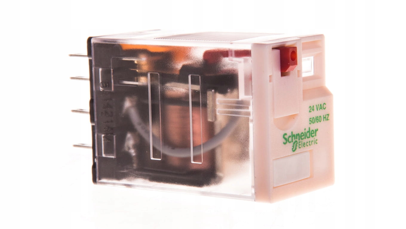 Miniatúrne relé 2P 12A 24V AC AgNi RXM2AB1B