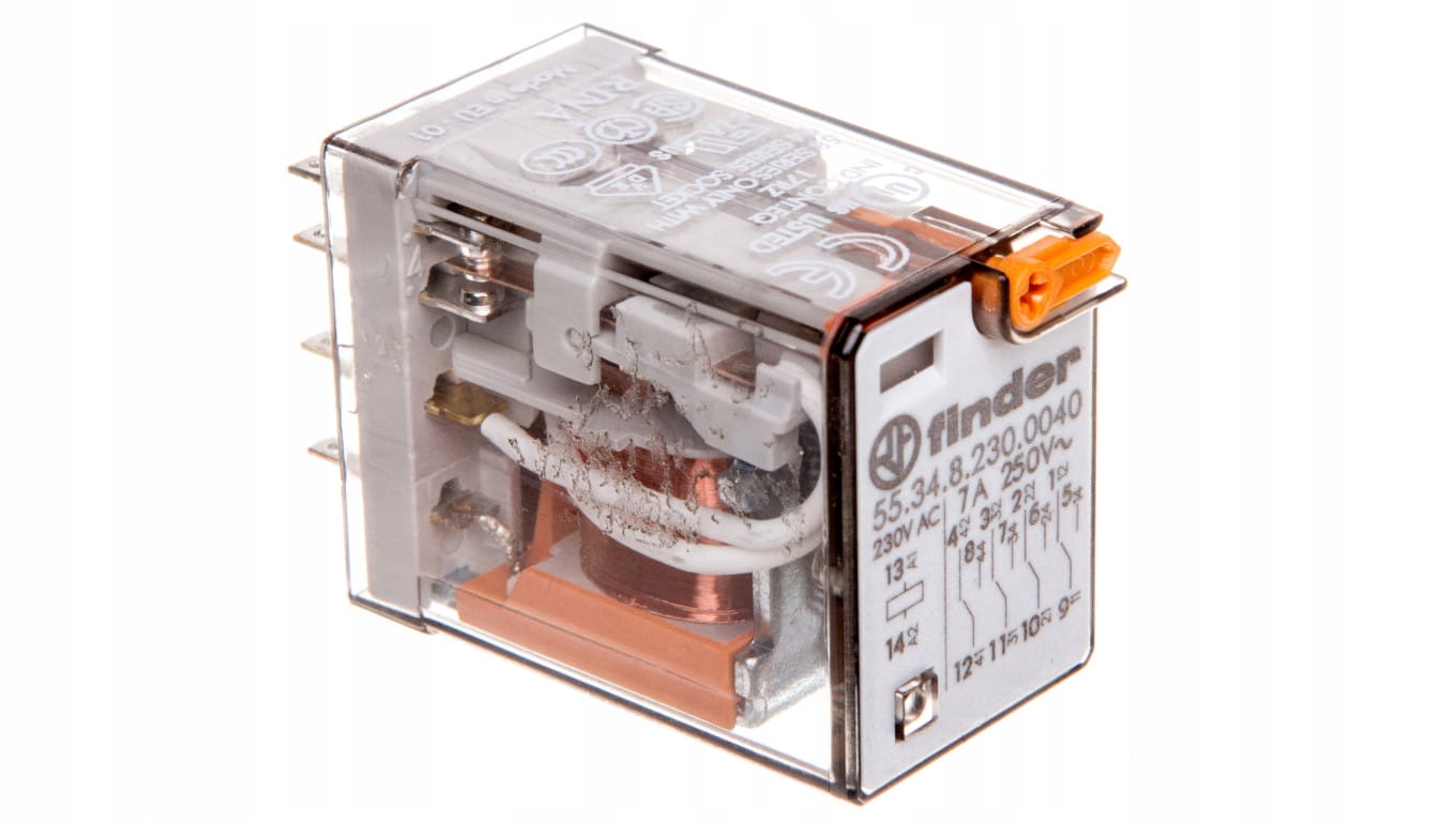 Priemyselné miniatúrne relé 4P 7A 250V AC A