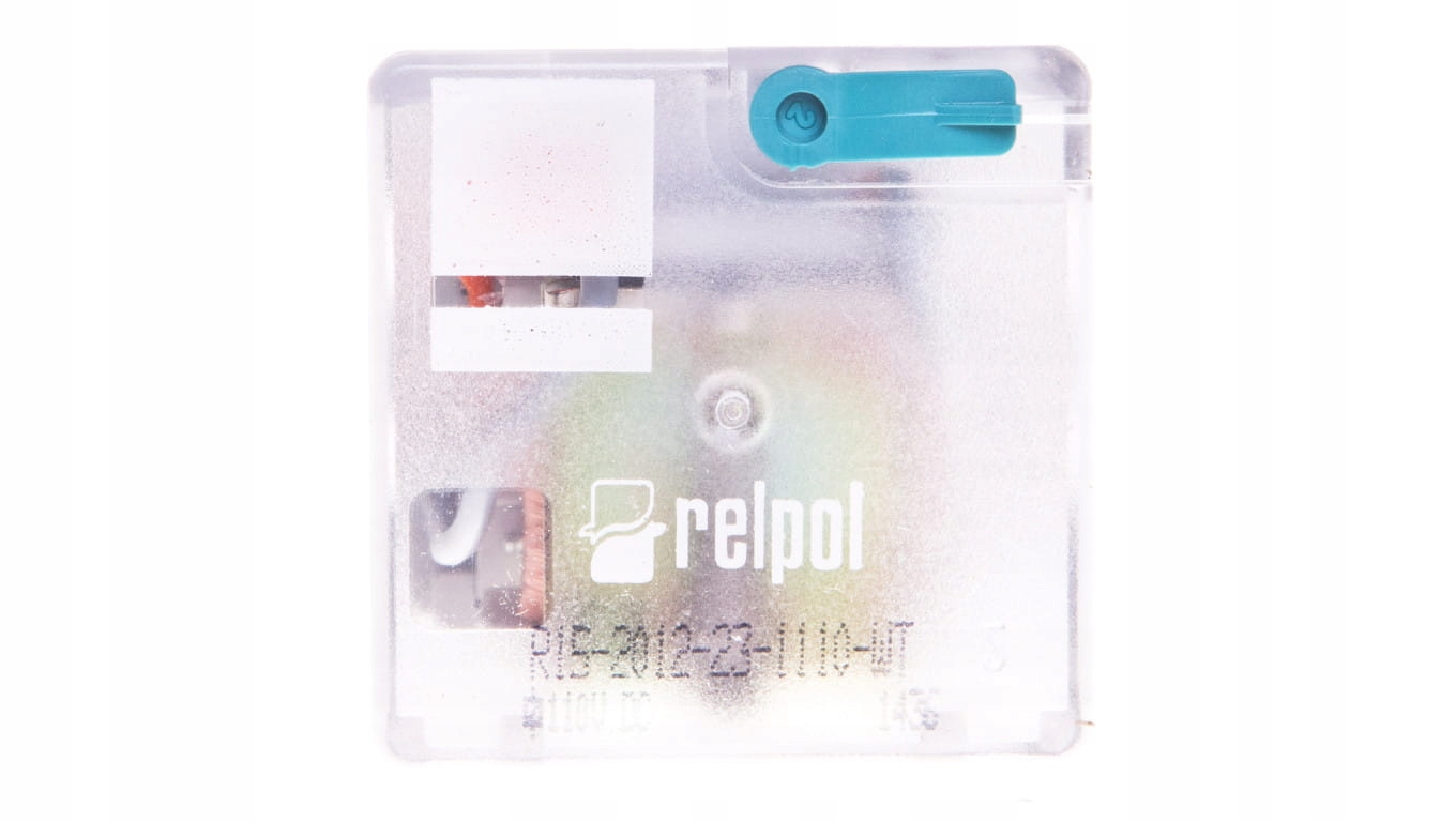 Priemyselné relé 2P 10A 110V DC AgNi R15 201