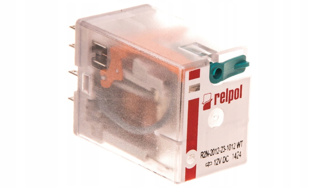 Priemyselné relé 2P 12V DC AgNi R2N-2012-23-
