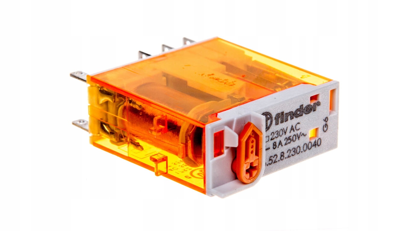 2P 8A priemyselné relé 230V AC AgNi 46.52.8.