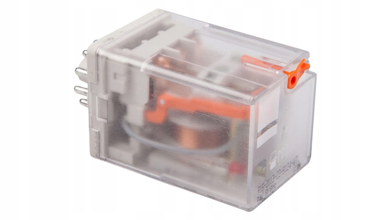 Priemyselné relé 3P 10A 24V AC AgNi R15-2013