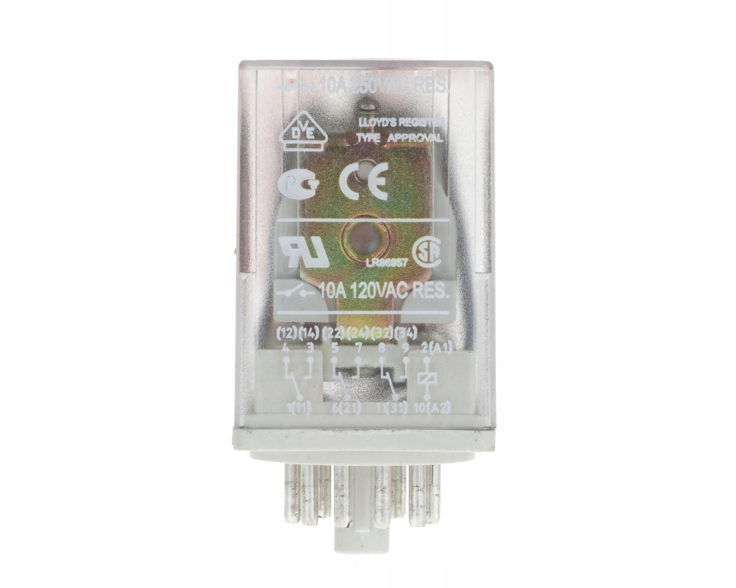 Priemyselné relé 3P 12V AC AgNi R15-2013-23-