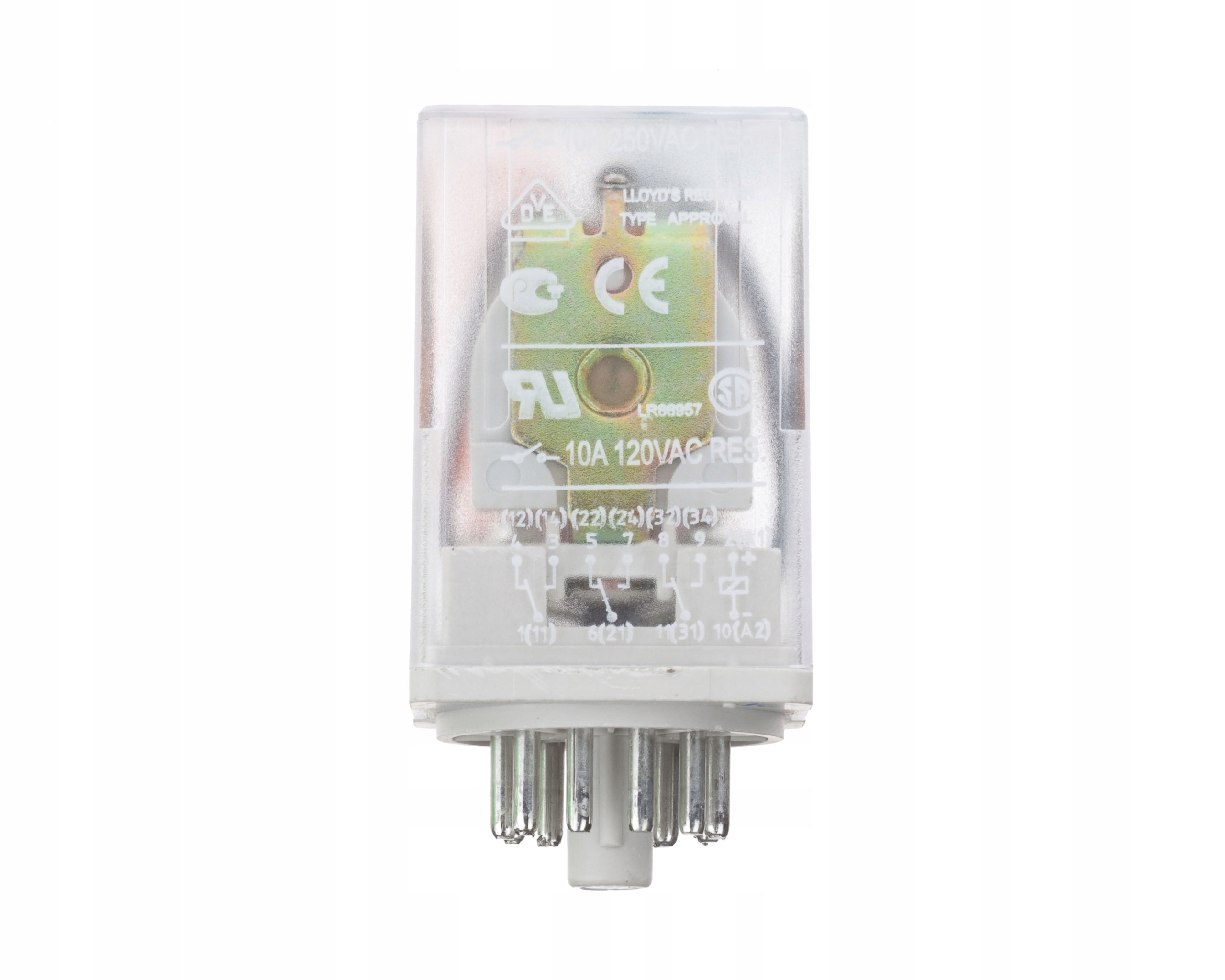 Priemyselné relé 3P 24V DC AgNi R15-2013-23-