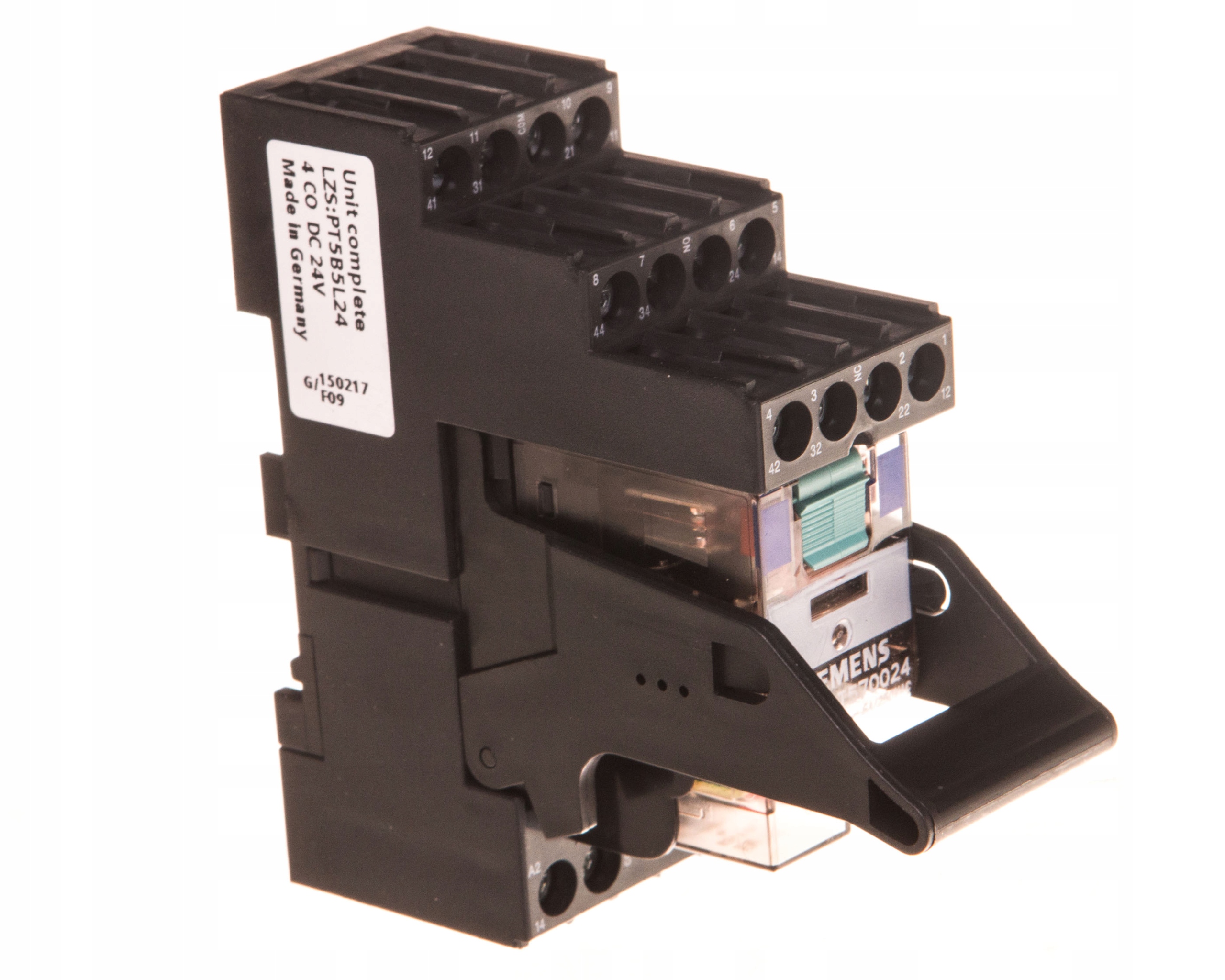 Priemyselné relé 4P 4A 24V DC s izoláciou LED