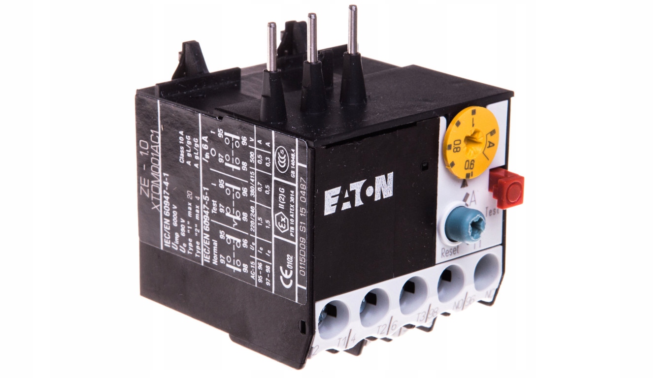Tepelné relé 2,4-4A ZE-4 014518