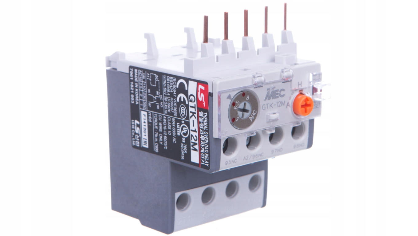 Tepelné relé 5-8A GTK-12M 5-8A