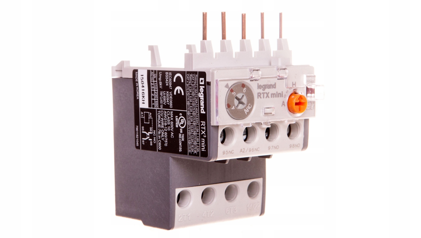 Tepelné relé 6A 1NO 1R CTX3 MINI 417088