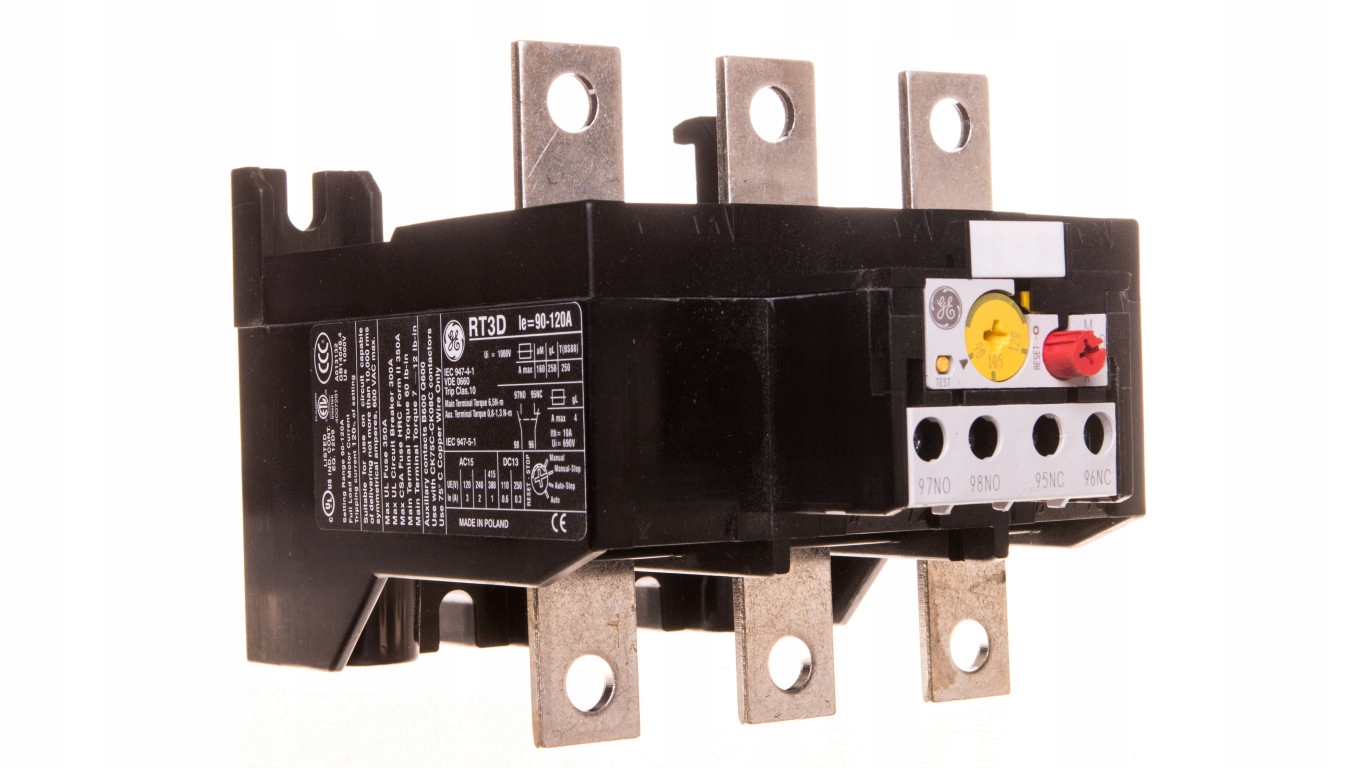Tepelné relé 90-120A / trieda 10 / RT3D 11372